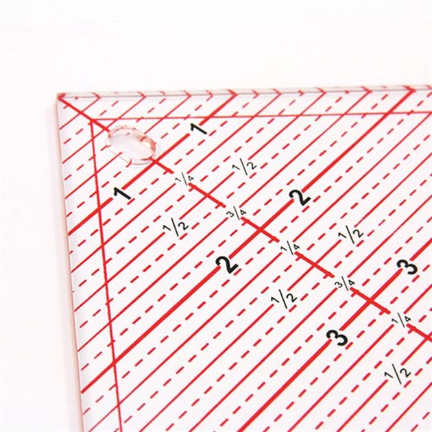 Punch with Judy > Sew Easy ® 90 Degree Triangle Ruler